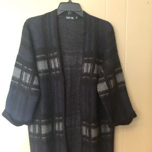 Fabrik navy cardigan